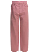 MaxMara S Pantalones casuales de lino y algodón