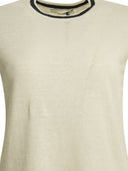 Max Mara S Linen Crew Neck Sweater