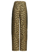 Max Mara Sportmax Pantalon décontracté à motif animal