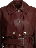 Max Mara Sportmax - Veste en cuir deux pièces