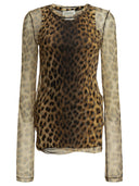 Max Mara Sportmax - Haut ajusté animalier