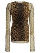 Max Mara Sportmax - Haut ajusté animalier