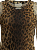 Max Mara Sportmax - Haut ajusté animalier