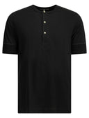 Merz B. Schwanen "103 Maco Imit" Henley T Shirt