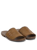 Moma Woven Nappa Leather Slide