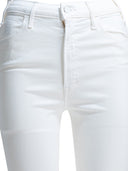 Mother Denim "Hustler Ankle Fray" Flared Jeans