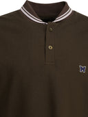 Polo "Col Châle" Aiguilles Avec Boutons