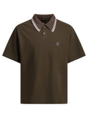 Needles Polo Shirt With Buttons And Logo
