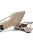 Pomme D'or Slingback In Pelle