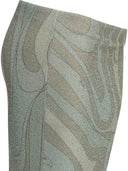 Pucci Jupe Midi "Marmo Lamé"