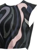 Haut court Pucci « Marmo »