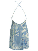 Pucci "Angoli" Short Dress With Open Back