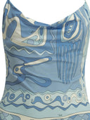 Pucci "Angoli" Short Dress With Open Back