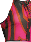 Haut court Pucci « Marmo »