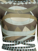 Pucci "Vivara" Tight Fitting Top