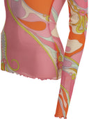 Pucci "Orchidee" Fitted Top