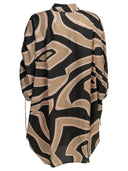 Pucci "Labirinto" Short Kaftan Dress