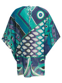 Pucci "Vivara" Short Caftan Dress