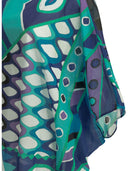 Pucci "Vivara" Short Caftan Dress