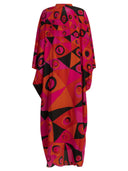 Pucci „Occhi“-Kaftankleid