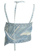 Haut asymétrique Pucci « Iride »