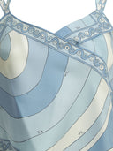 Haut asymétrique Pucci « Iride »