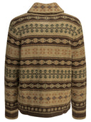 Rrl By Ralph Lauren Woven Knit Cardigan