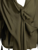 Chemise drapée en viscose Sa Su Phi