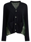 Sacai Cardigan With Floral Print