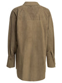 Veste en cuir suédé Salvatore Santoro