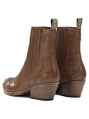Sartore Leather Cowboy Boots