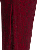 Robe mi-longue drapée Self Portrait avec strass