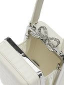 Borsa Autoritratto A Mano Mini In Pelle Di Coccordillo