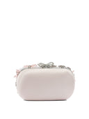 Zelfportret satijnen bloemen clutch bag