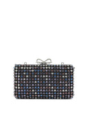 Pochette en tricot multicolore Self Portrait