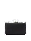 Pochette en tricot multicolore Self Portrait