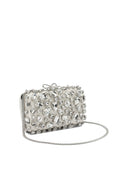 Self Portrait Clutch With Crystals