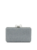 Self Portrait Clutch With Crystals