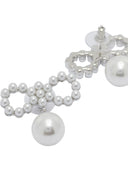 Boucles D'oreilles Autoportrait Avec Perles