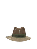 The Hat Gang Two Tone Raffia Hat