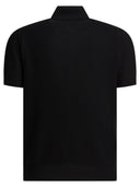 Tom Ford Silk And Cotton Pique Polo Shirt