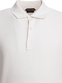 Tom Ford Silk And Cotton Pique Polo Shirt