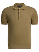 Tom Ford bomullstrikket poloskjorte