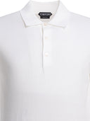 Polo en tricot de coton Tom Ford