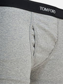 Tom Ford Cotton Boxer Shorts With Logo
