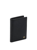 Tarjetero plegable de piel granulada pequeña de Tom Ford