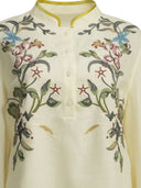 Valentino Embroidered Chemisier Short Dress