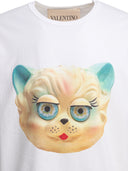 Valentino "Le Chat De La Maison" Crew Neck T Shirt