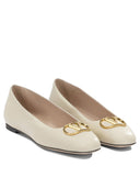 Valentino Garavani "V Logo" Classic Ballet Flats