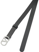 Valentino Garavani "V Logo Signature" Leather Belt